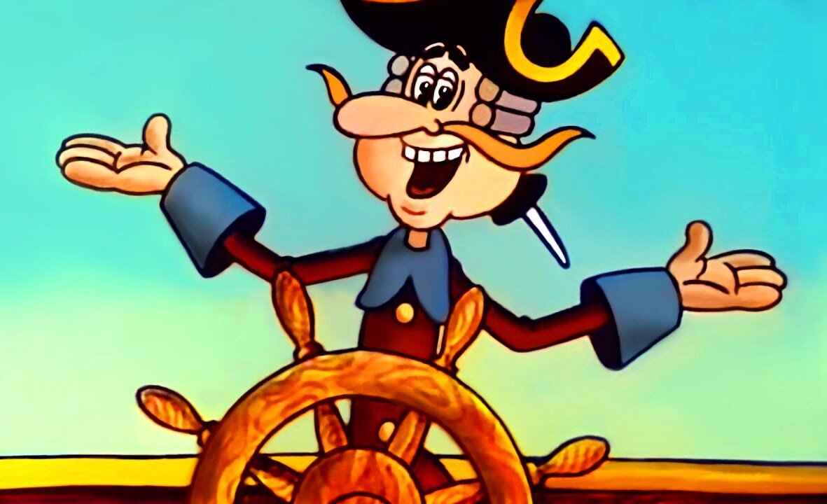 Барон Мюнхгаузен. Кадр из мультфильма. 