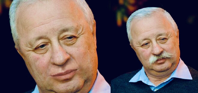 Леонид Якубович и его моделирование без усов (источник фото bolshoyvopros.ru)