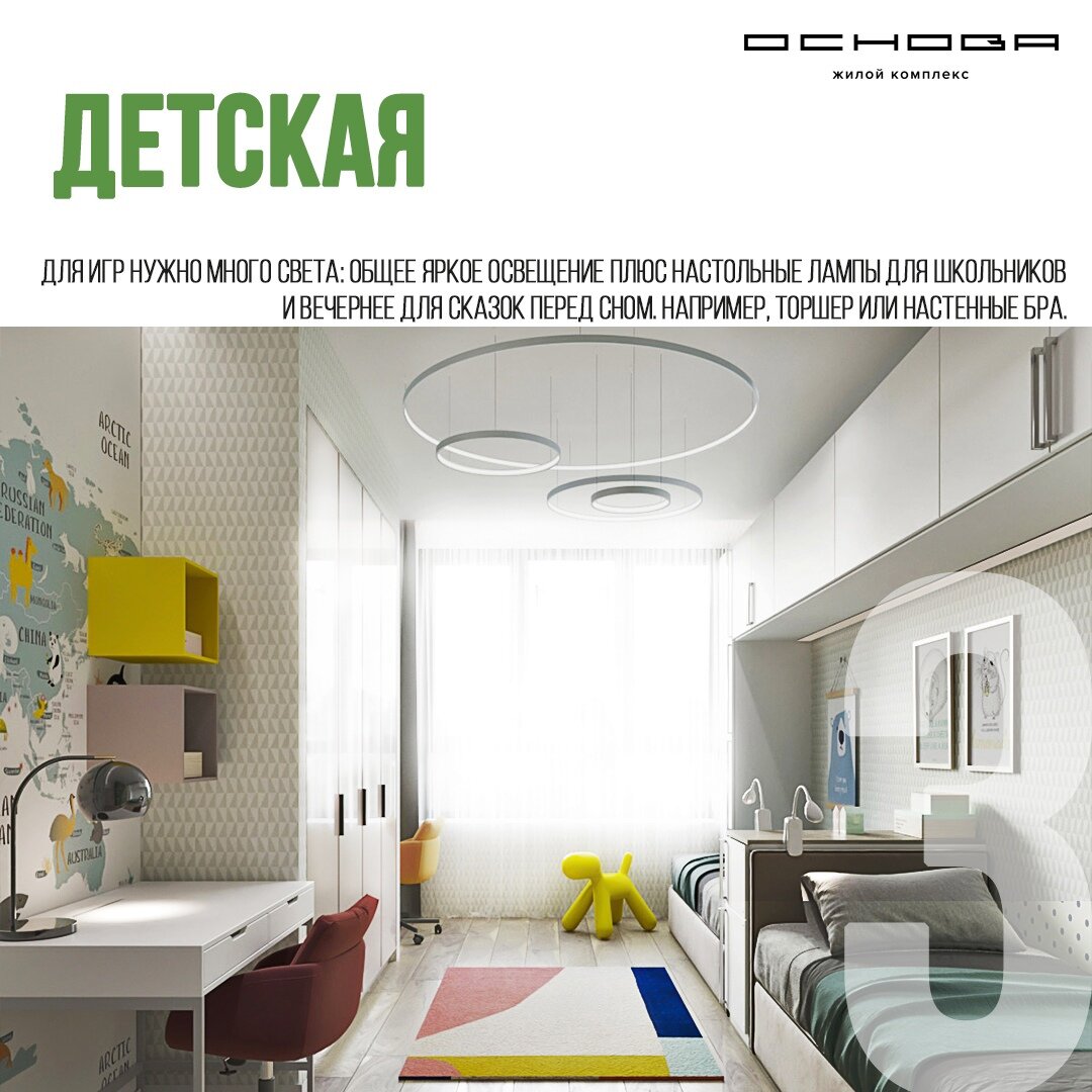 Свет по сценарию: правильно освещаем квартиру | FORTIS Development | Дзен