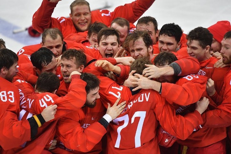 После победной шайбы К.Капризова в Пхенчхане