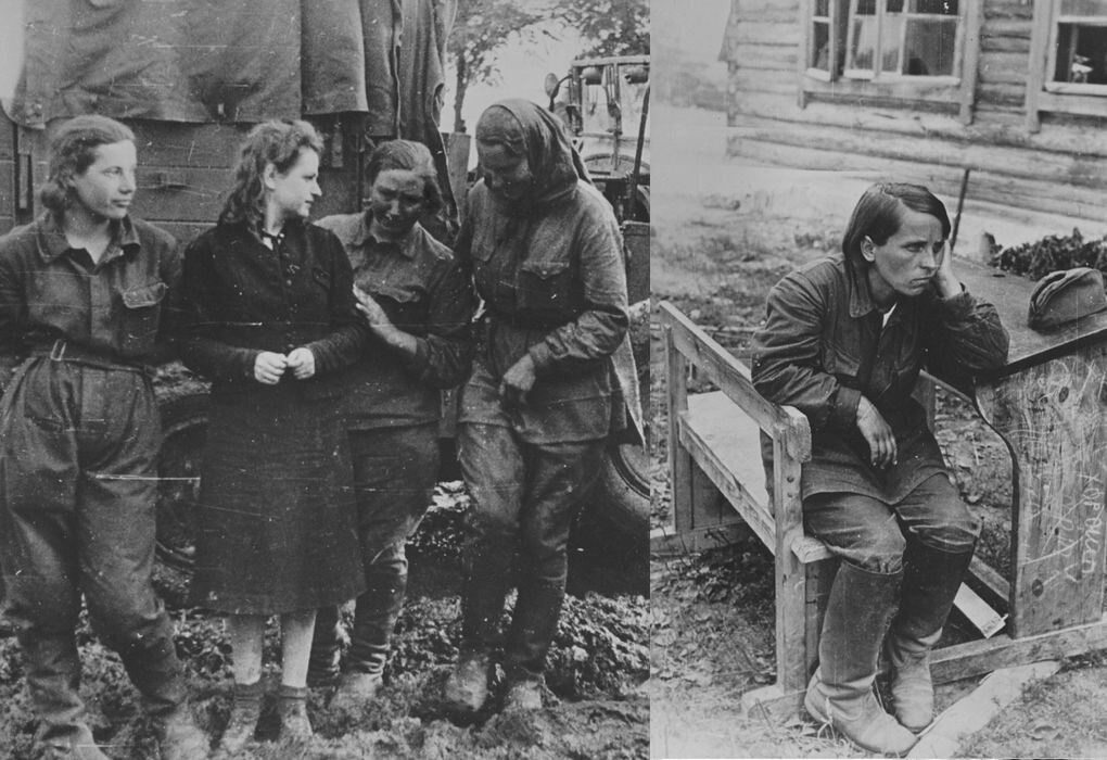 Женщины на войне 1941 1945 фото немецкие