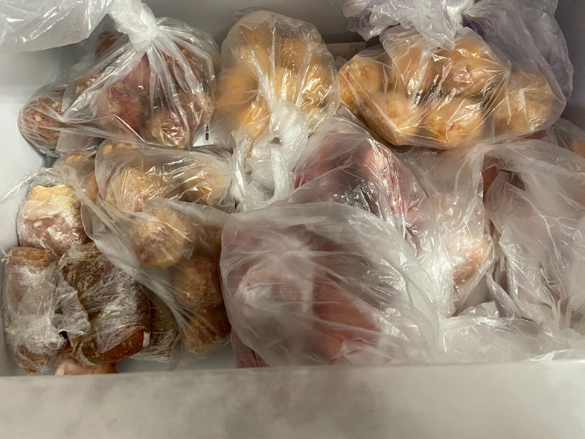 Полочка с заморозками для детских блюд