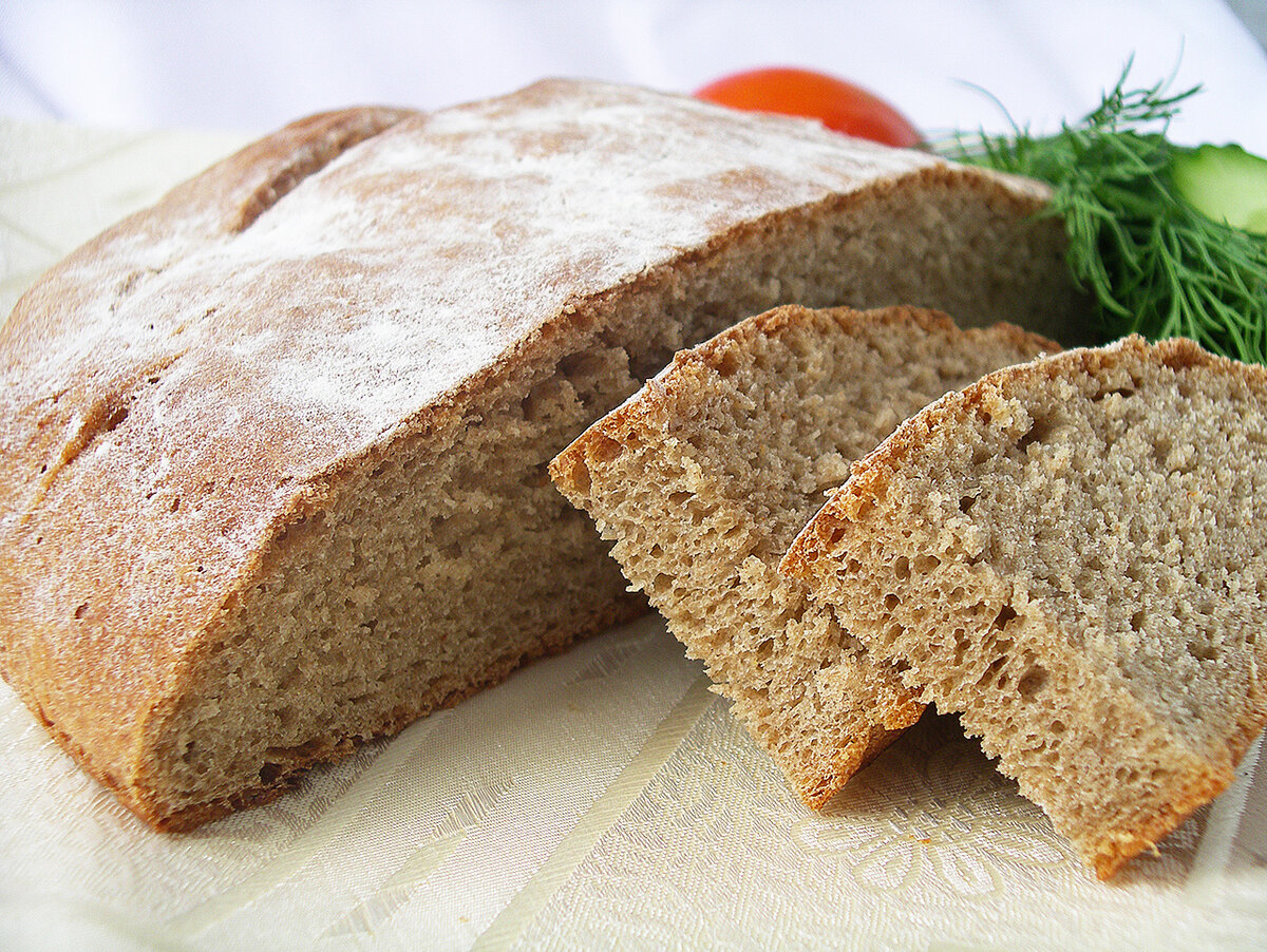 Ржаной хлеб. Хлеб на закваске. Как готовить хлеб на закваске. Бездрожжевой хлеб в духовке без закваски