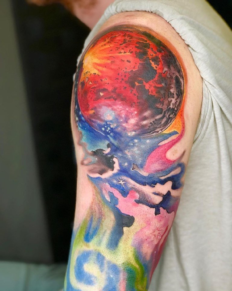 Купить Краска Tattoo Ink Галактика / Galaxy за руб в интернет-магазине Just Tattoo Shop