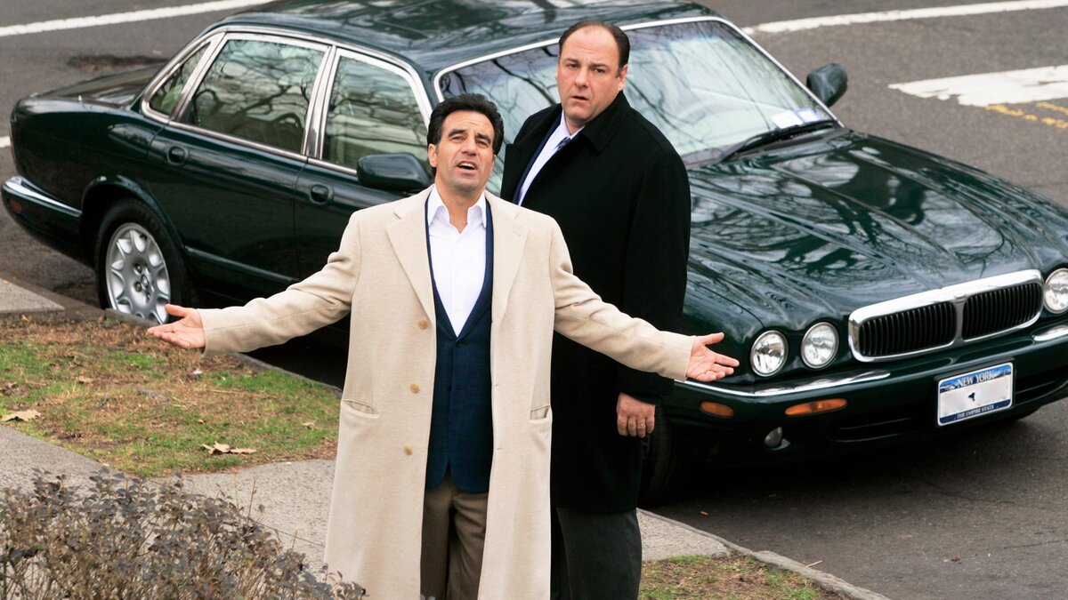 Кадр из сериала "Сопрано", 1999-2007 г.