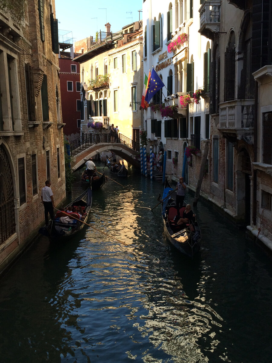 Венеция-это уникальный город на воде