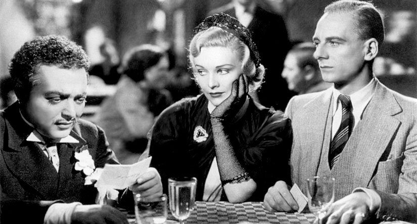 Кадр из фильма Хичкока «Секретный агент», снятого по мотивам произведения Сомерсета Моэма 