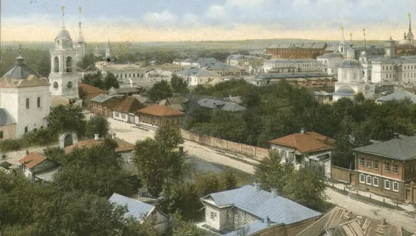 Город Белев в конце XIX века 