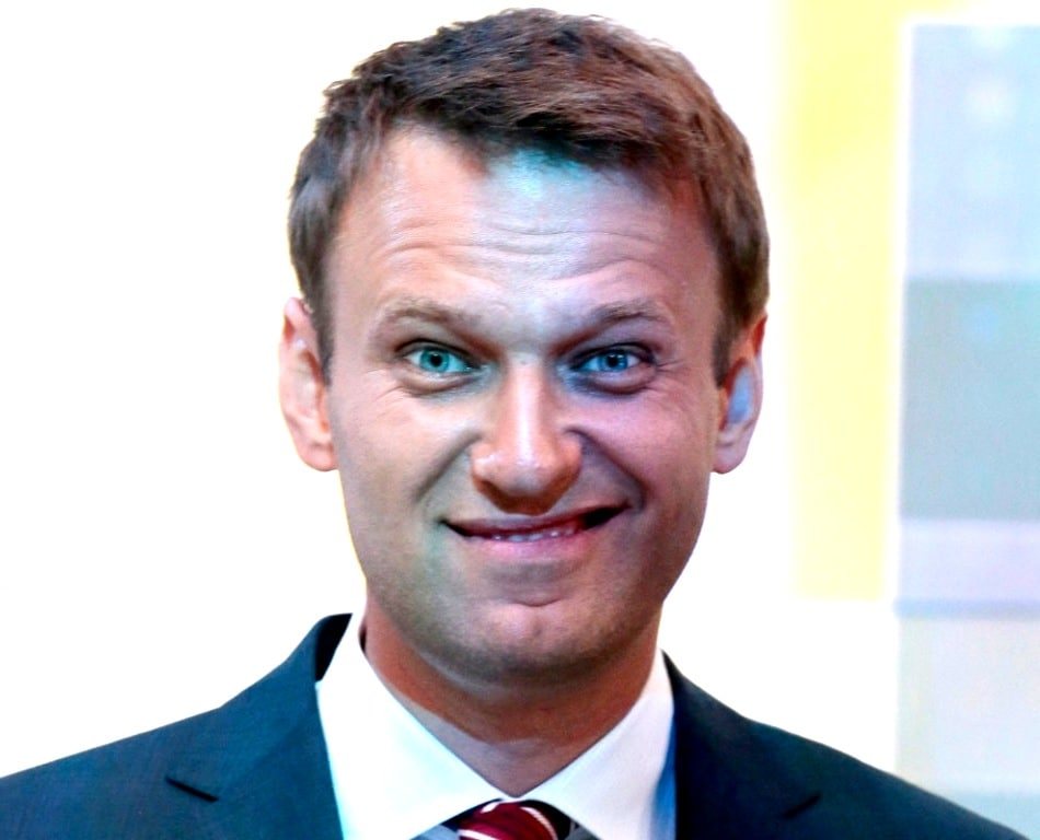 Навальный ухмылка.