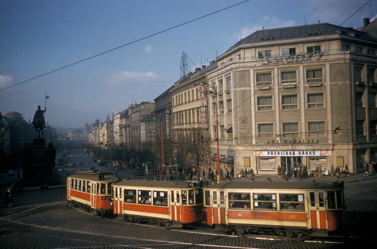 Прага в 1960 году