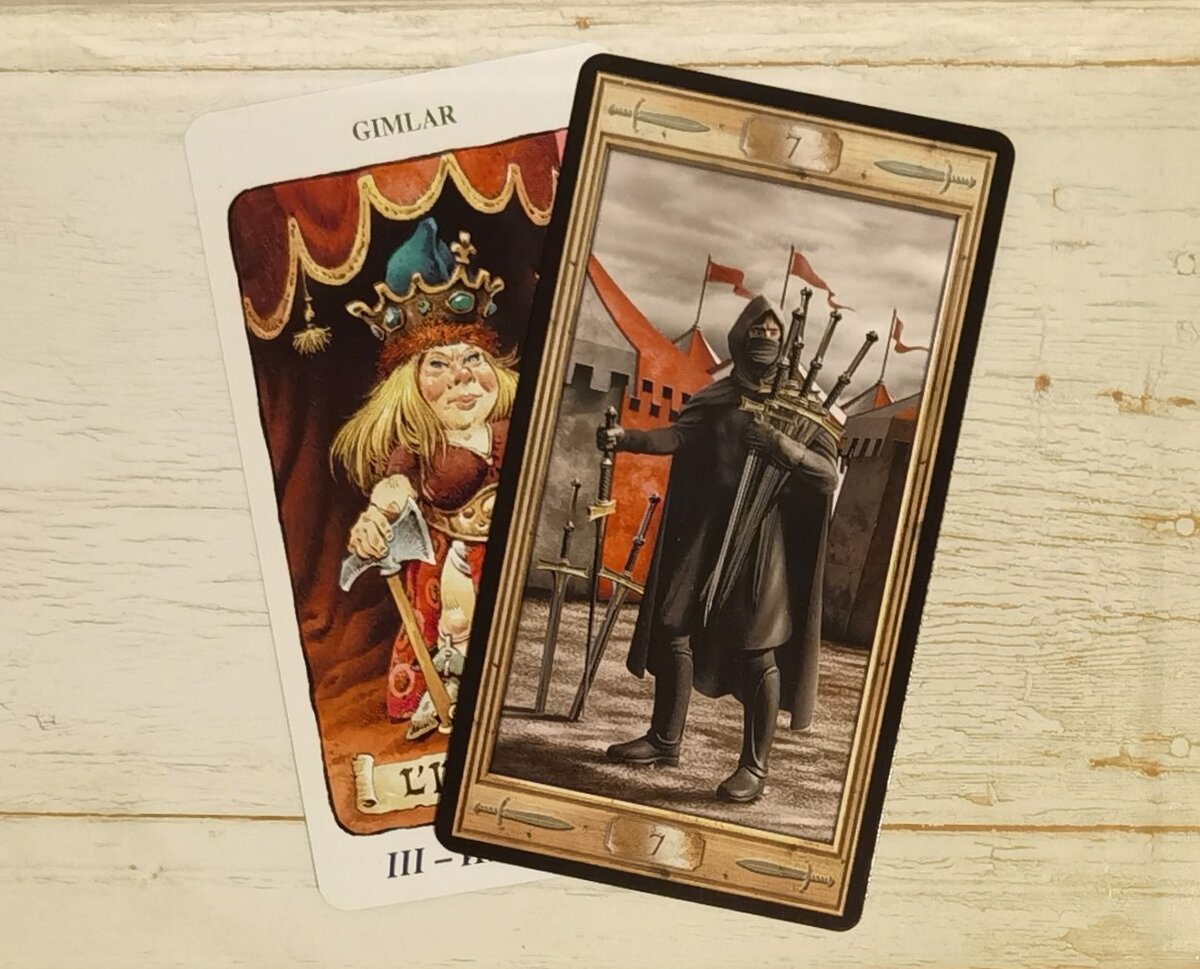 Арканы III "Императрица", "Таро Гномов" и "7 Мечей", "Таро Универсальный ключ".