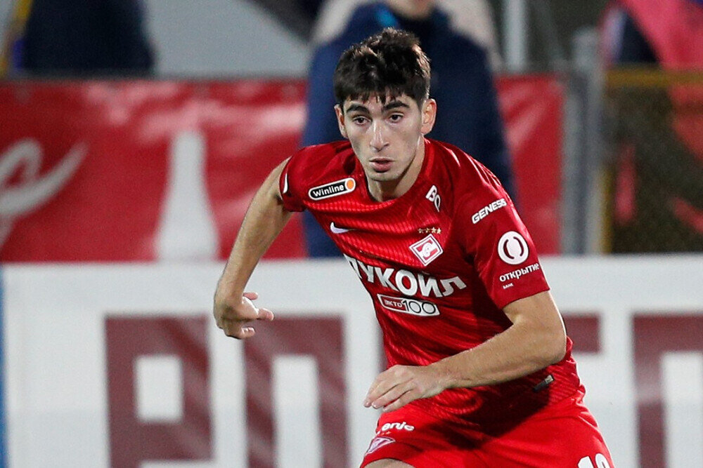 Бакаев. Фото: Официальный сайт футбольного клуба «Спартак-Москва»