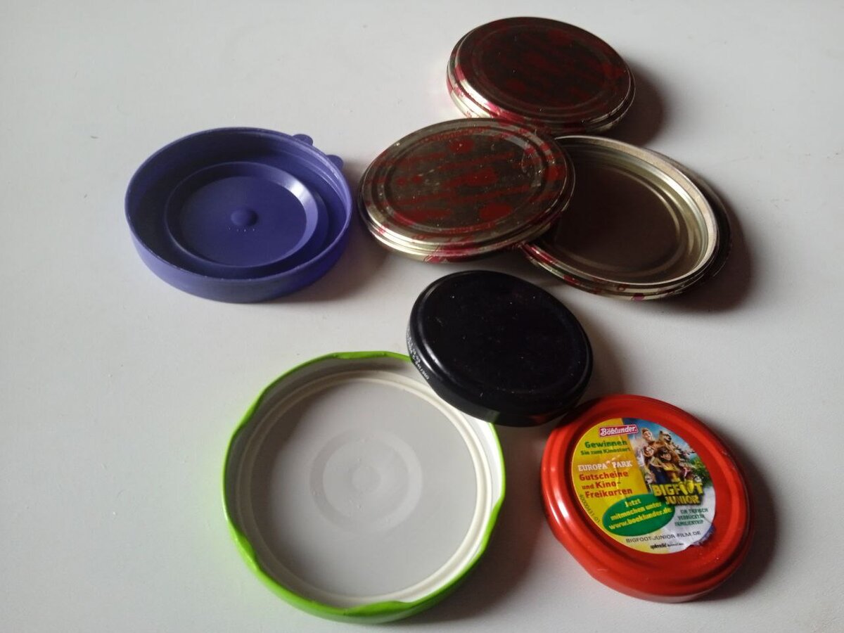 Каких только крышек для банок не бывает! 