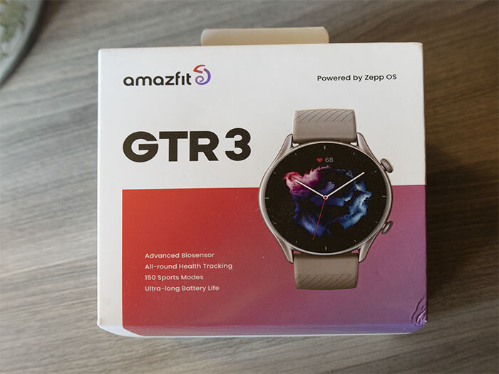 коробка Amazfit GTR 3