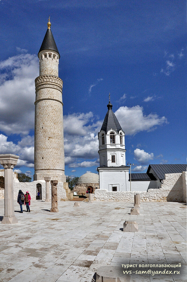 Болгарское городище: вид с минарета Соборной мечети. Болгары, часть 12