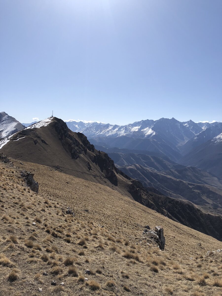 Гора со стороны Ингушетии