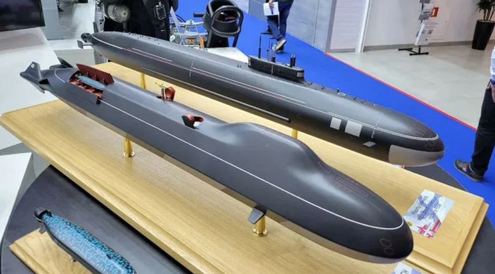 Модели перспективным лодок, представленных ЦКБ "Рубин" на форуме "Армия 2022"