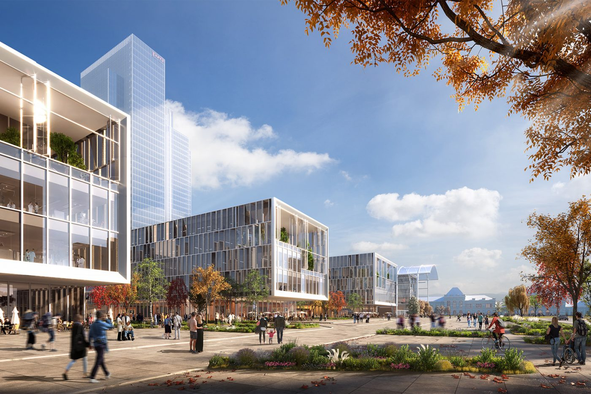 Так представляют себе будущее авторы проекта "РЖД-Сити" 