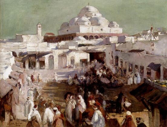    Элизабет Нурси. Мечеть, Тунис. 1911