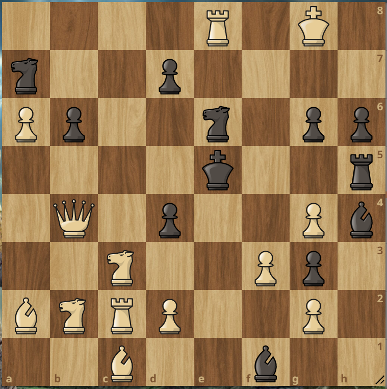 ход белых, м3. Correction I.Agapov, V.Aberman, A,Vasilenko.
