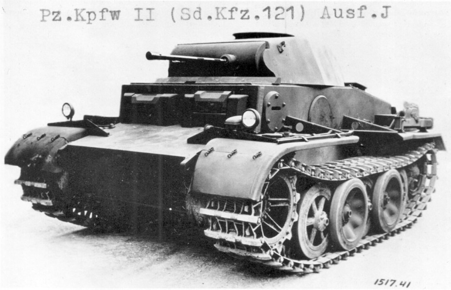 Опытный образец Pz. II J