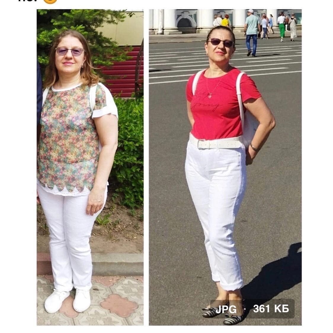 Марина, до и в процессе