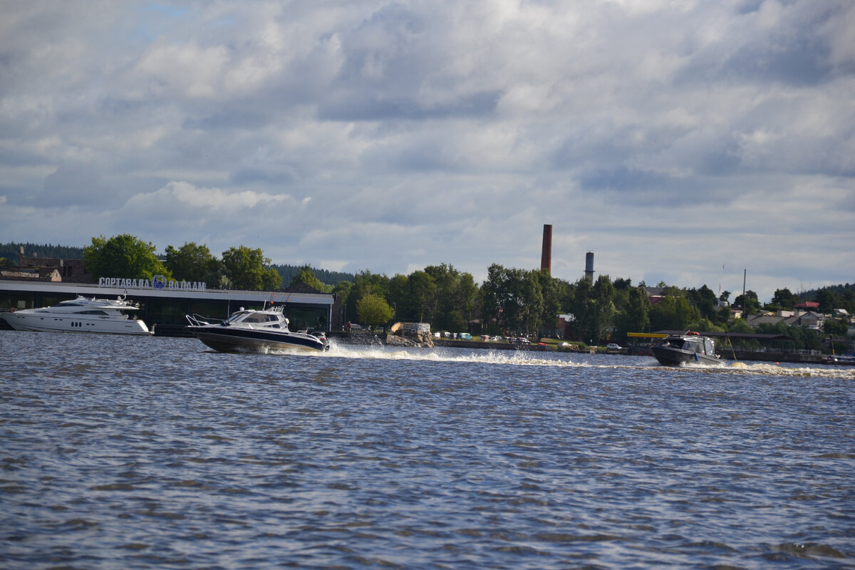 Отчалили - путешествие началось! 
