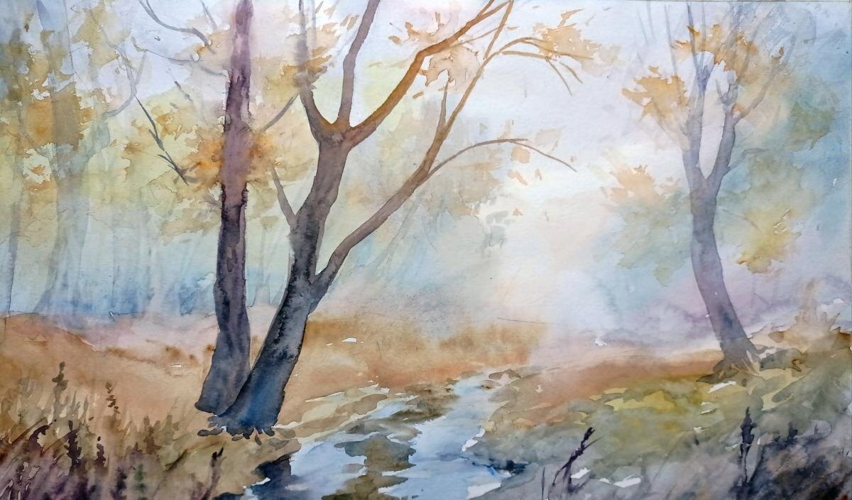    "Ирина Тарасова "Осенний туман"