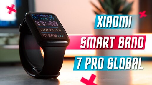 ПРОСТО ЛУЧШИЙ В МИРЕ УМНЫЙ БРАСЛЕТ 🔥 XIAOMI SMART BAND 7 PRO GLOBAL / XIAOMI MI BAND 7 PRO