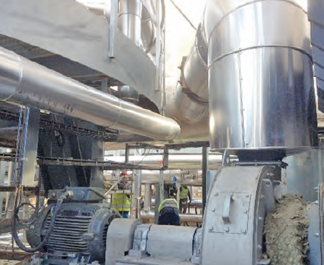 Дымосос рециркуляции газов