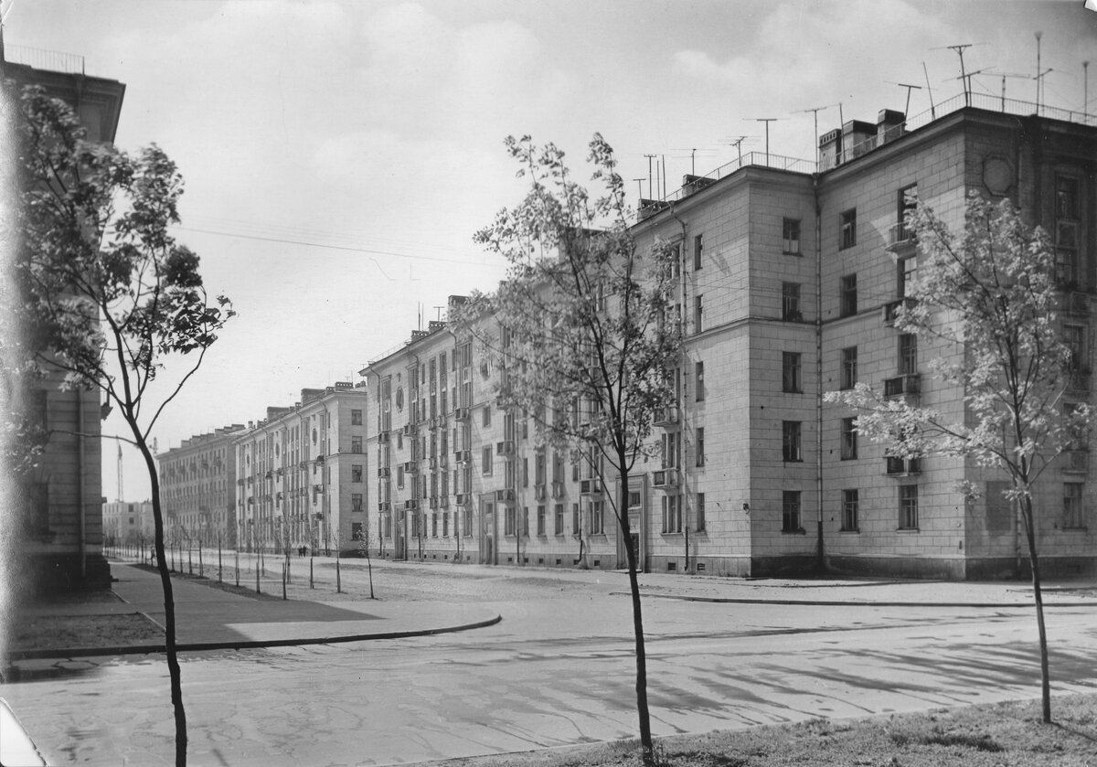 Полуярославская набережная 1955