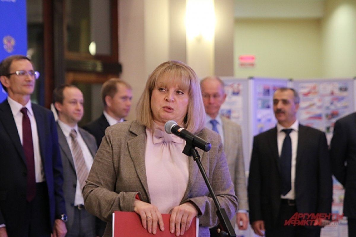    Памфилова назвала терактом уничтожение избирательного участка в Запорожье