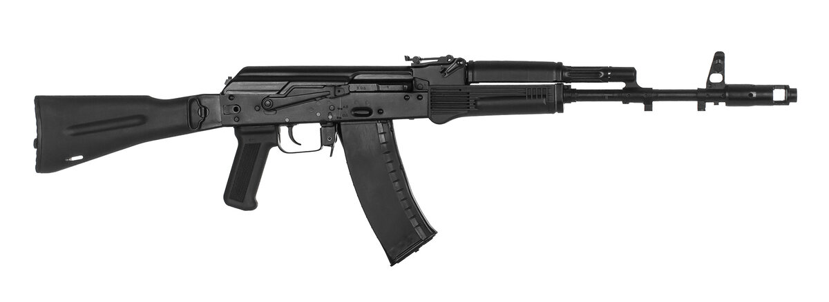 Штатный складной приклад на АК. 