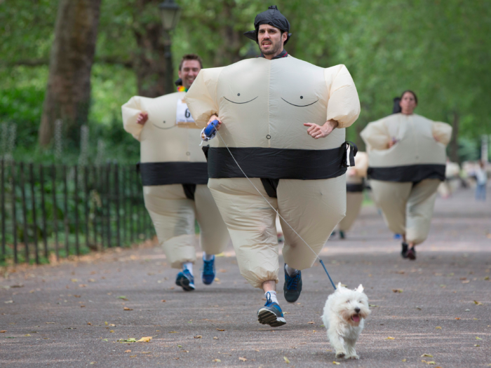 Прогулка с собакой