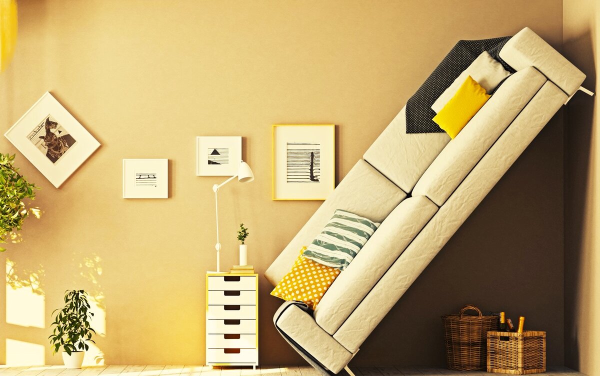 Как уместить все в маленькой квартире.