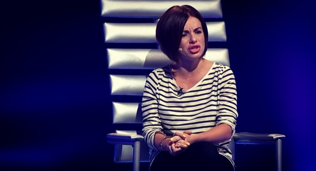 Юлия Волкова на шоу "Детектор Брехни", скриншот автора 