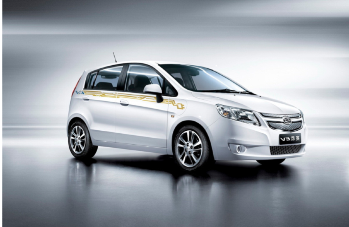 Shanghai GM Sail Springo. Первый китайский серийный автомобиль.