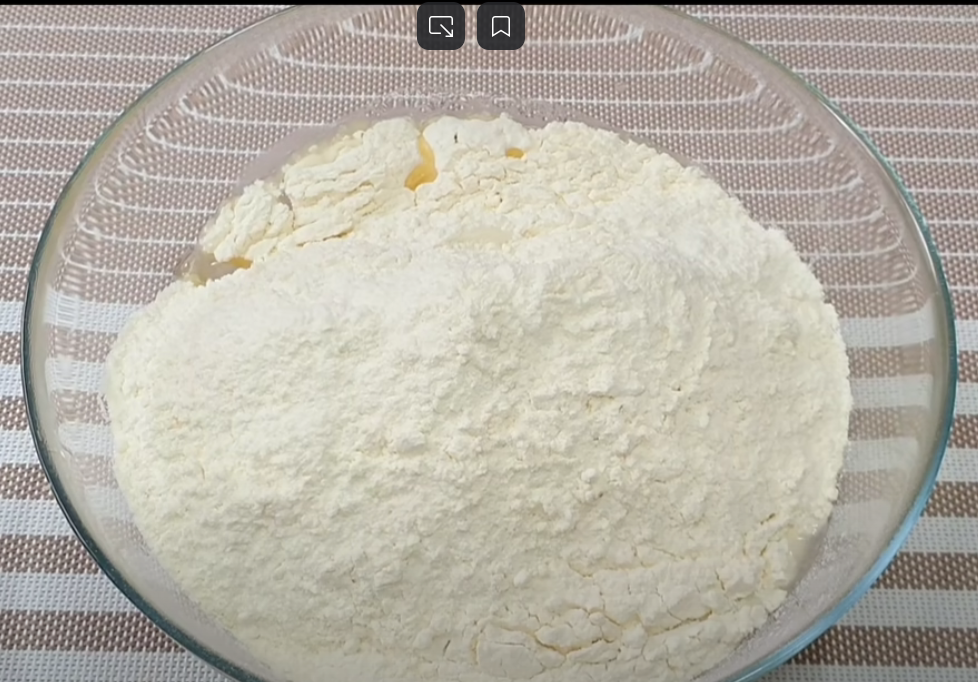 Кипяток + мука