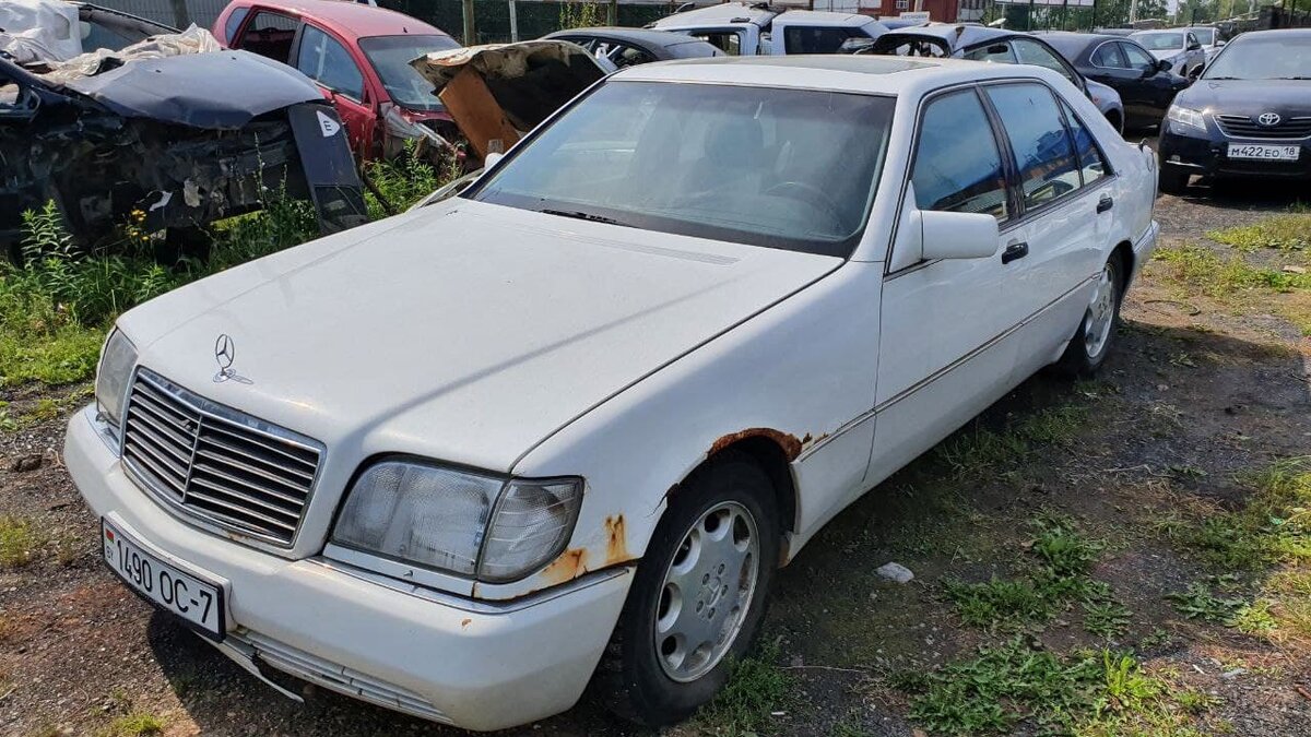 легендарный "кабан" W140