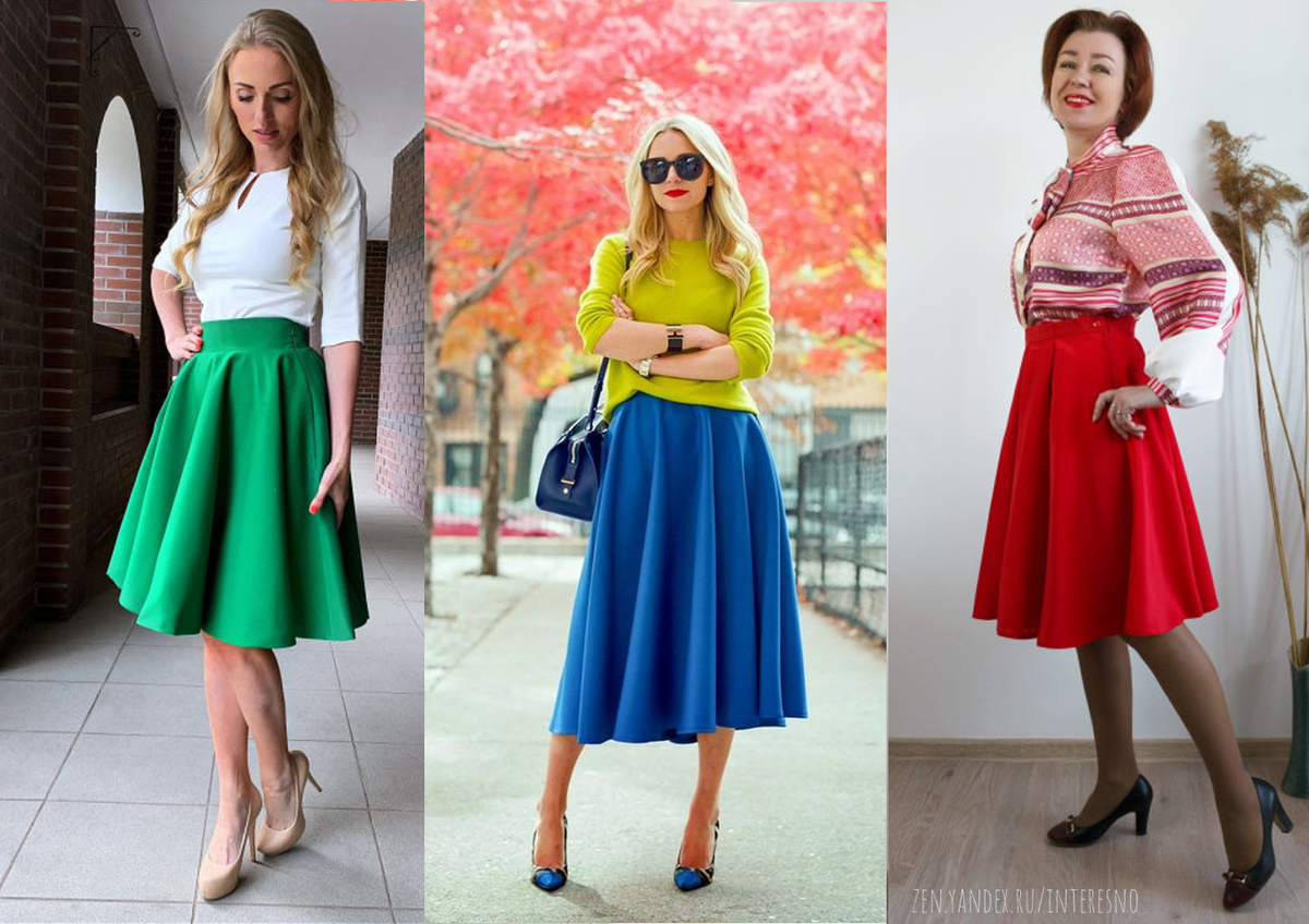 С чем носить юбку-солнце? 9 ответов на популярные вопросы