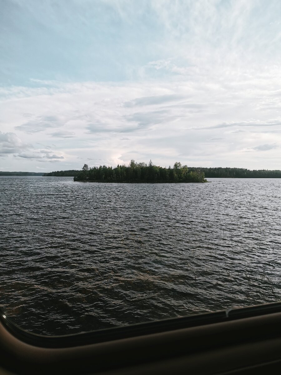 Виды из окошка поезда 