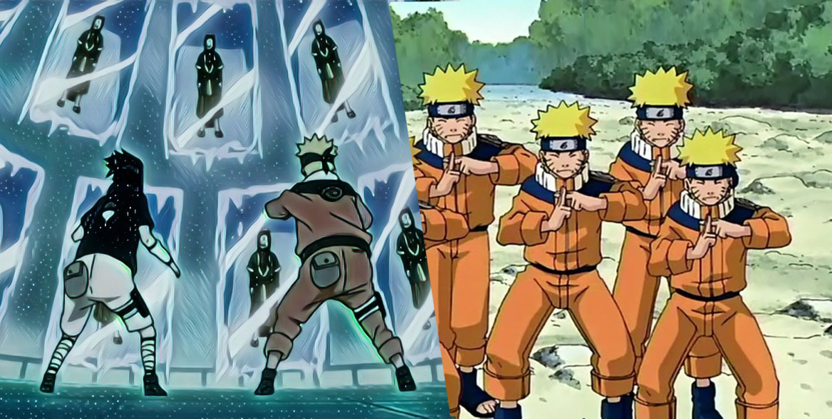 Совершенная техника Хаку и Любимая Техника Наруто