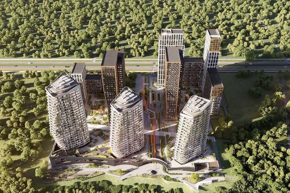     Жилой комплекс будет состоять из нескольких домов. Фото: телеграм-канал "Самарские новостройки"