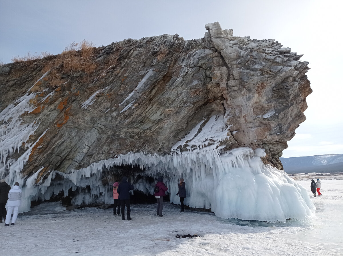 Лед озера Байкал