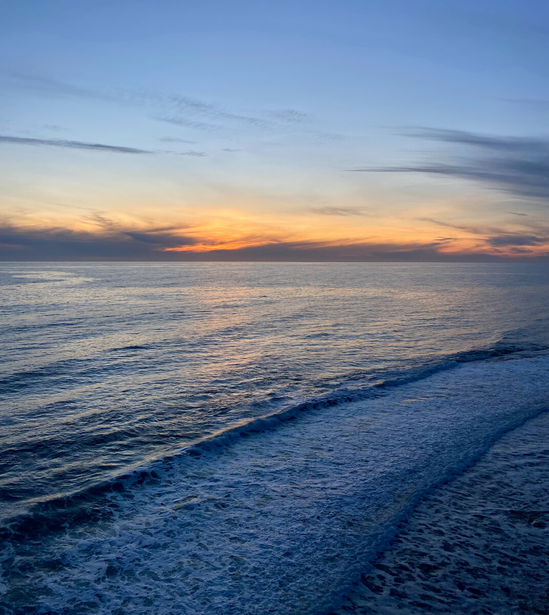 Закат в Геленджике