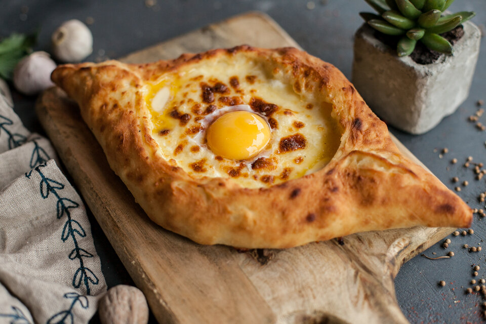 Сырная лодочка без муки, глютена