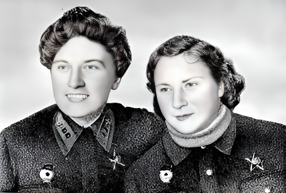 Екатерина Буданова и Лилия Литвяк