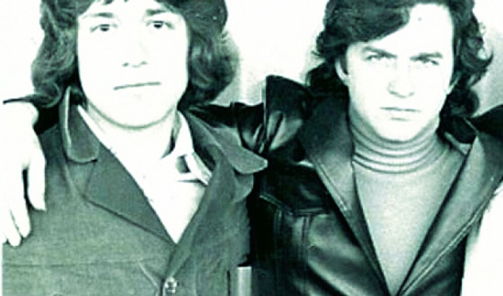 1973 год. Ансамбль "Весёлые ребята" Владимир Кузьмин и Александр Барыкин