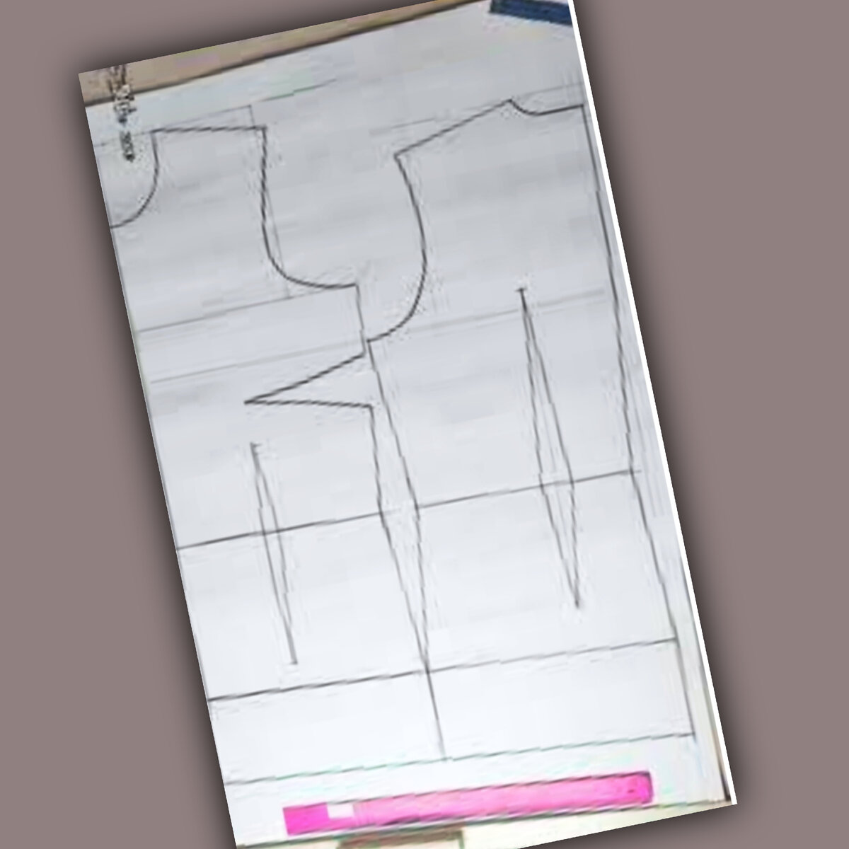 Базовая выкройка-основа 