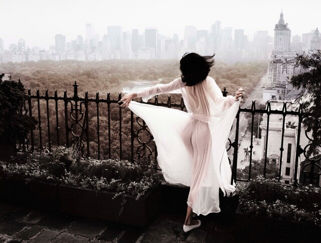 «Доброе утро, Америка». Нью-Йорк, 1990. Фотограф Патрик Личфилд